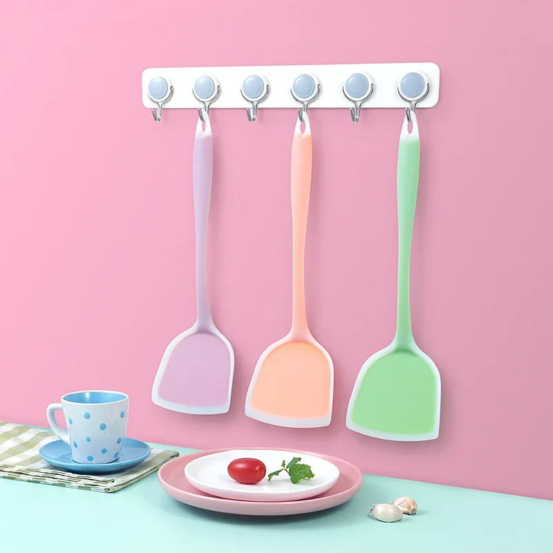 

Cooking Spatula Non Stick Silicone Kitchen Utensils Kitchen Cooking Spoon Spatula Kitchenware Colander Rice Spoon Frying Shovel