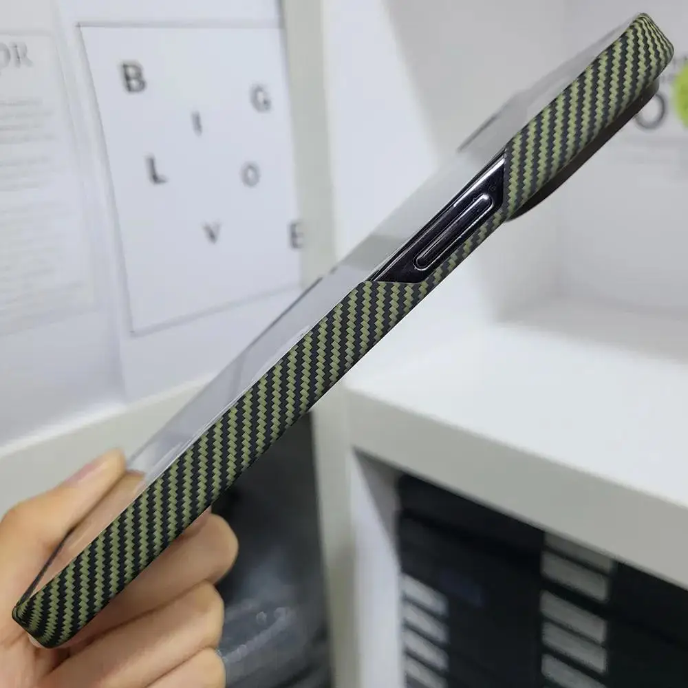 Лидер продаж 33 цвета арамидное углеродное волокно для iPhone 15 Pro Max ультратонкий