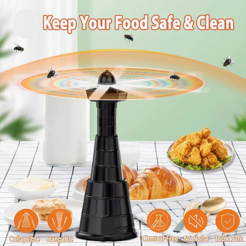 

Fly Repellent Fan Kitchen Repellent Fans Rechargeable Outdoor Multi-function Fan Mosquito Repellent Fan Kitchen Tools Accessory