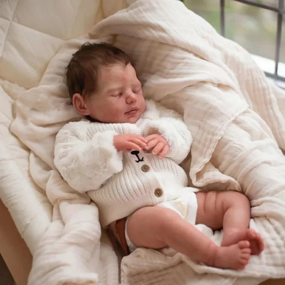 20-дюймовый комплект куклы Viviana Reborn спящий ребенок реалистичный сладкий