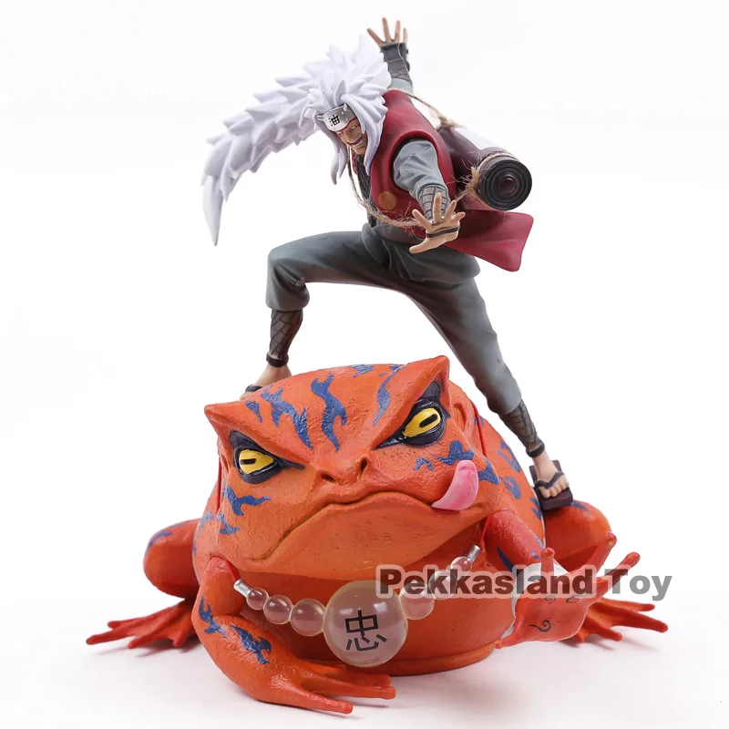 

ПВХ фигурка Naruto Jiraiya & Gama Bunta, статуя, Коллекционная модель, игрушка
