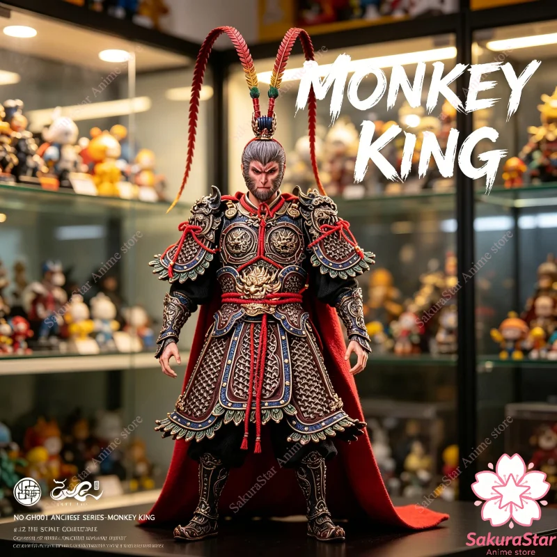 Фото В наличии: Коллекционная подвижная фигурка Longtian Sun Wukong Gu Hua в масштабе 1/12, модель GH001-GH004 GK №1