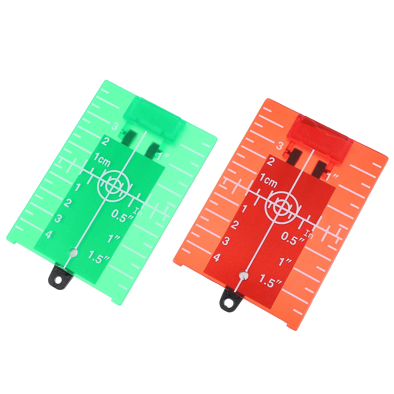 

2 Pcs Level Target Floor Lasers Plate Tool Magnetic Plastic Board
