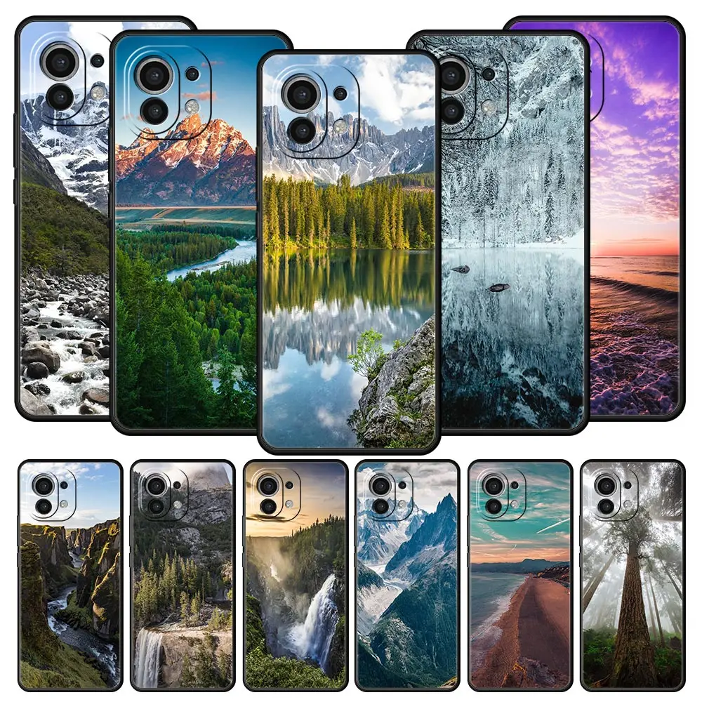 

Forest Beach Sunrise Nature Case For Xiaomi Poco X4 X3 NFC F3 F4 M3 M4 Mi Note 12T 10 12 11 Ultra 11T Pro 10T Lite 9T 5G Cover