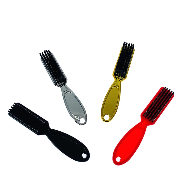 

Plastic Handle Hairdressing Soft Hair Cleaning Brush Barber Neck Duster Broken Hair Remove Comb Hair Styling Tools Comb