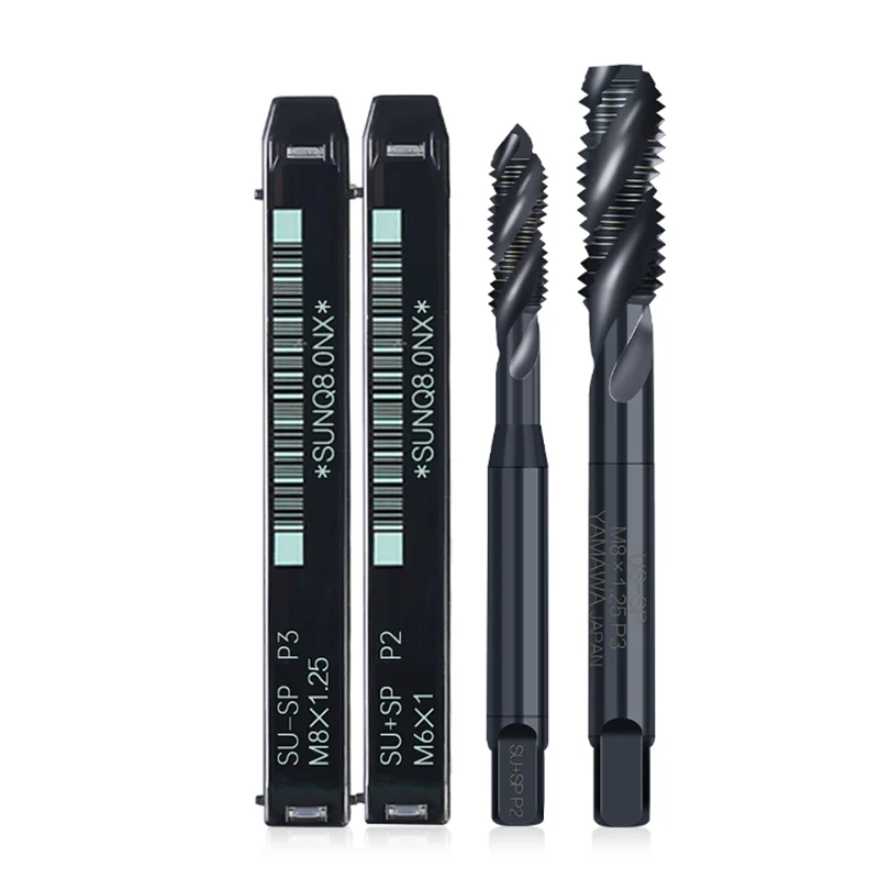 YAMAWA Спиральные метчики для резьбы M2-M12 из нержавеющей стали