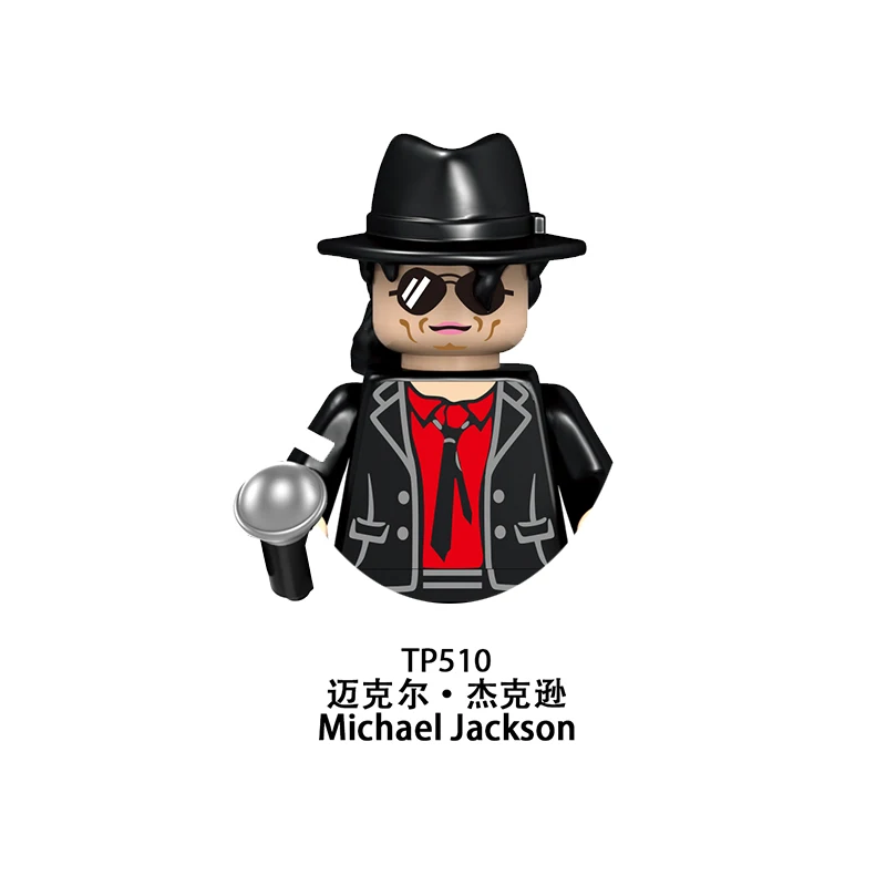 Фото Конструкторы Rock Star Mini Building Blocks TP504 TP510, модели персонажей, строительные блоки, игрушки для детей в подарок №5