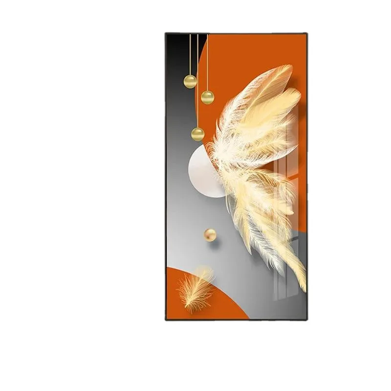 

Декоративная роспись для крыльца, подвесная картина для гостиной, роспись, коридор, Хрустальная фарфоровая живопись