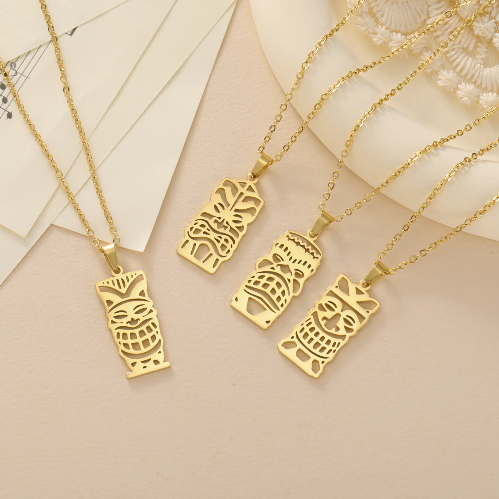 Женский смешной джокер из нержавеющей стали в стиле хип-хоп