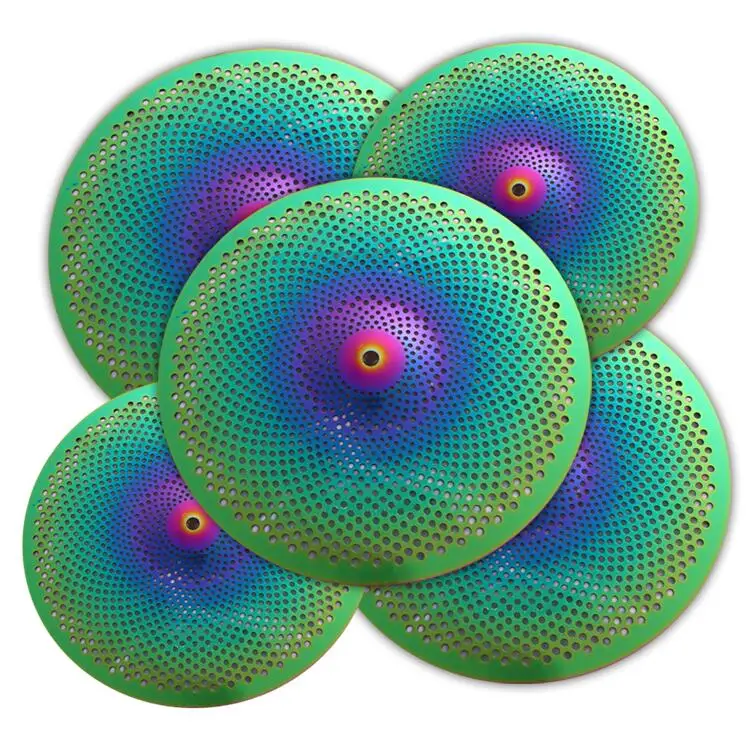 

Деталь для тренировок с низким объемом 14 "Hi-hat + столкновение 16" + столкновение 18 "+ 20" езды + сумка для тарелок