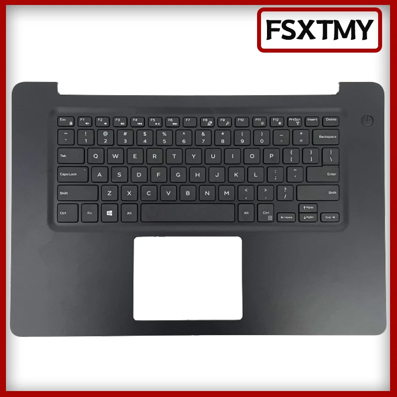 New Original Laptop Case For Dell Vostro 5581 V5581Palmrest upper Cover/Palm Rest/Keyboard Case/Bottom Case/C Cover Black 06YC5J