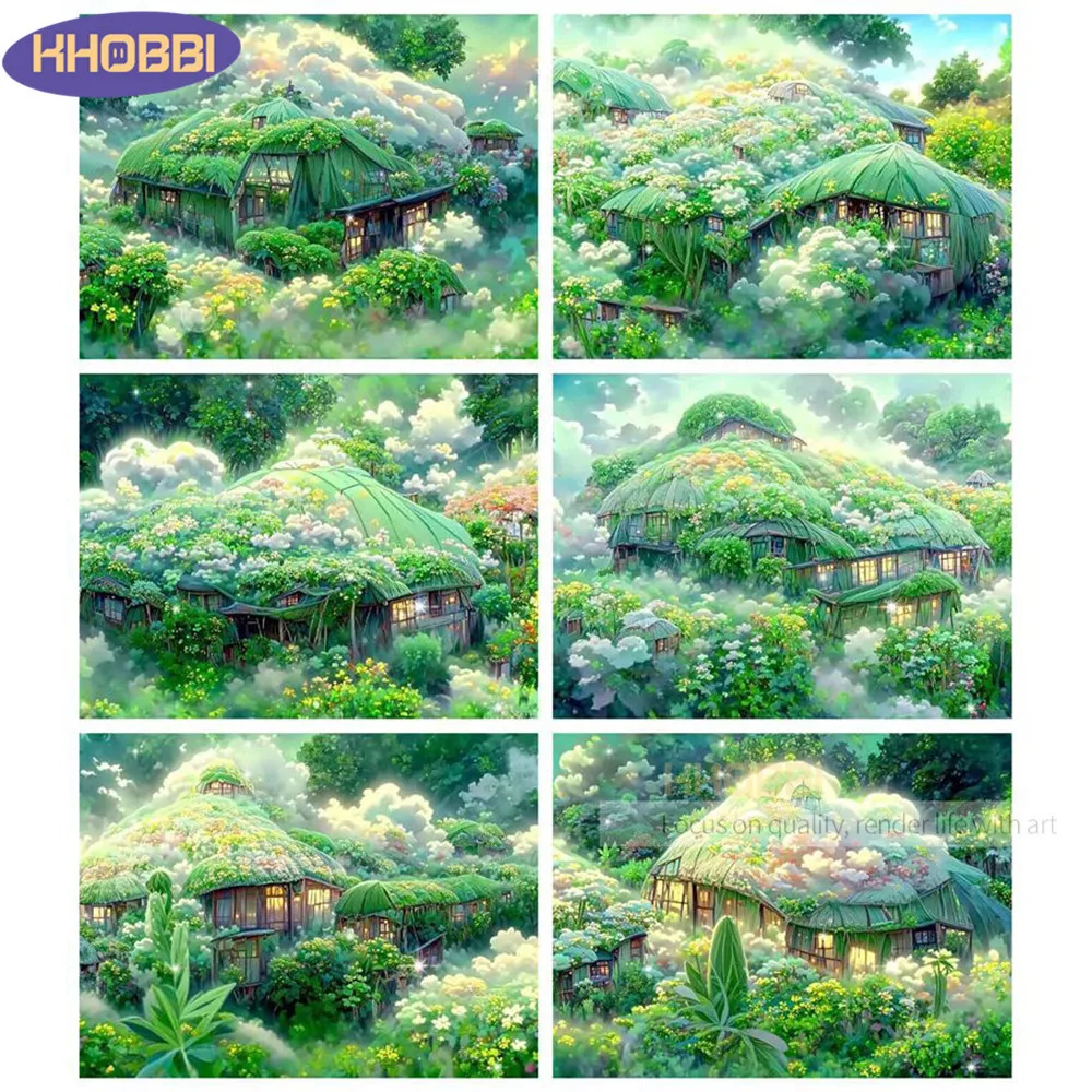 

Большая Новинка 2023, пейзаж, алмазная живопись, природная фотокартина, полная вышивка, алмазы, украшение для дома, гостиной