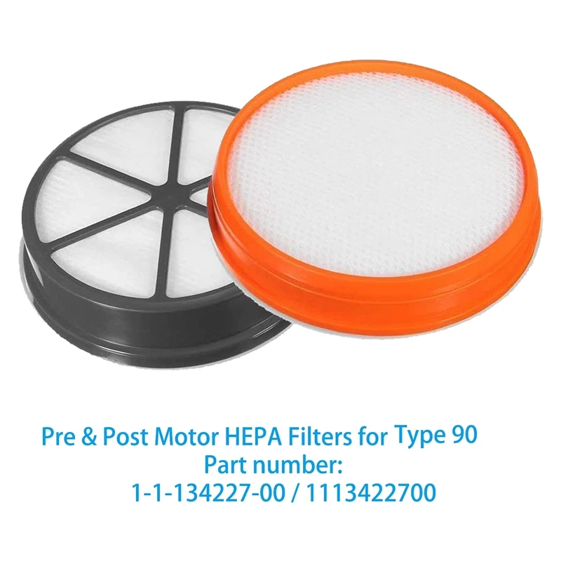 Набор сменных фильтров типа 90 для пылесосов Vax Mach Air 4 шт./упаковка