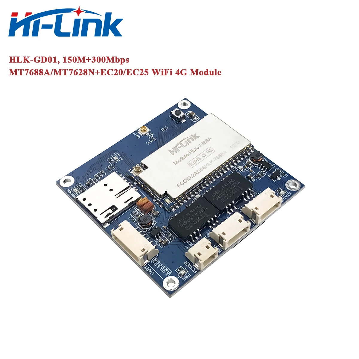 HLK-GD01 MT7688A/7628N + EC20/EC25 4G LTE модуль WiFi маршрутизатор