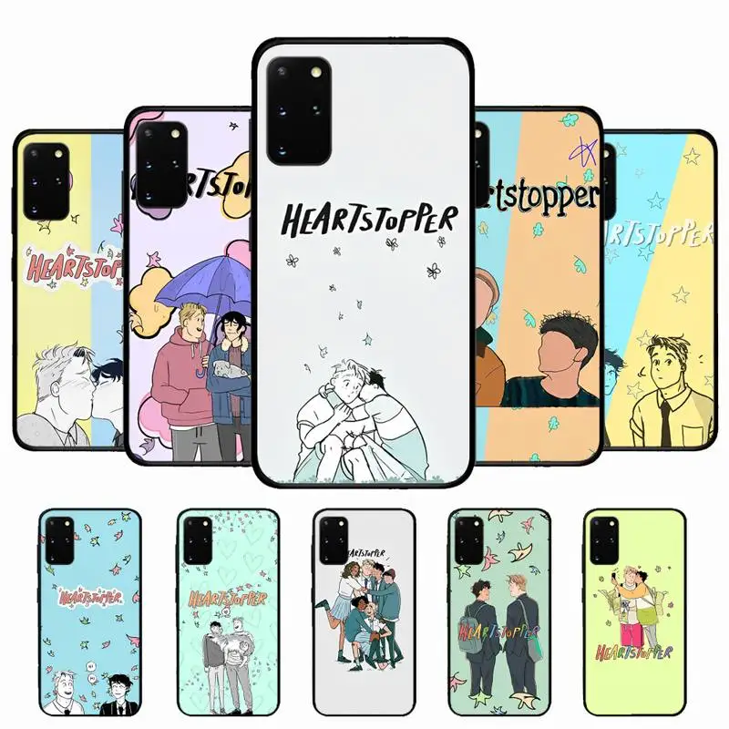 

Heartstopper Phone Case for Samsung S10 21 20 9 8 plus lite S20 UlTRA 7edge