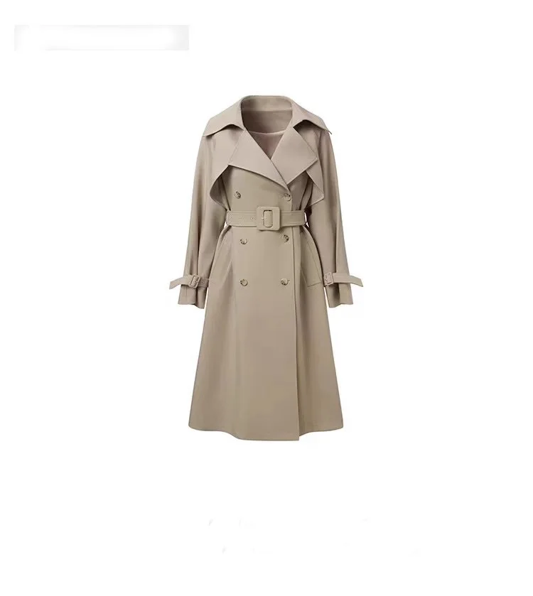 

2023 Women's Clothing Elegant Trench Coat Coat Autumn New