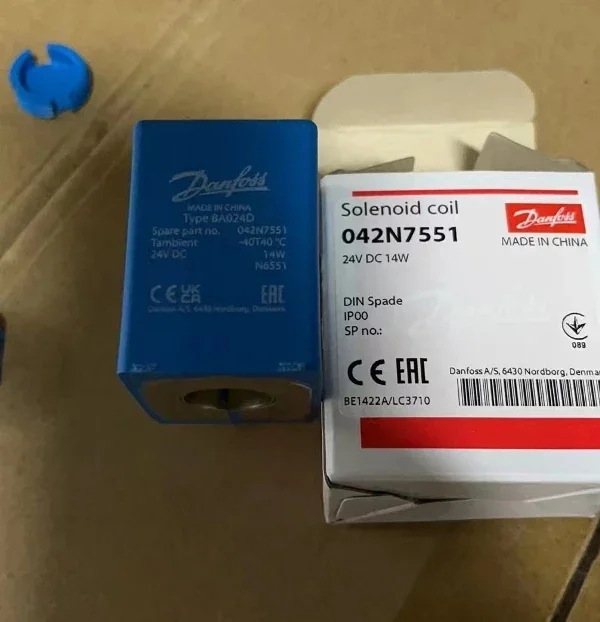 Катушка электромагнитного клапана Danfoss 042n7427/7508/7551/0840/0842/0843/0848