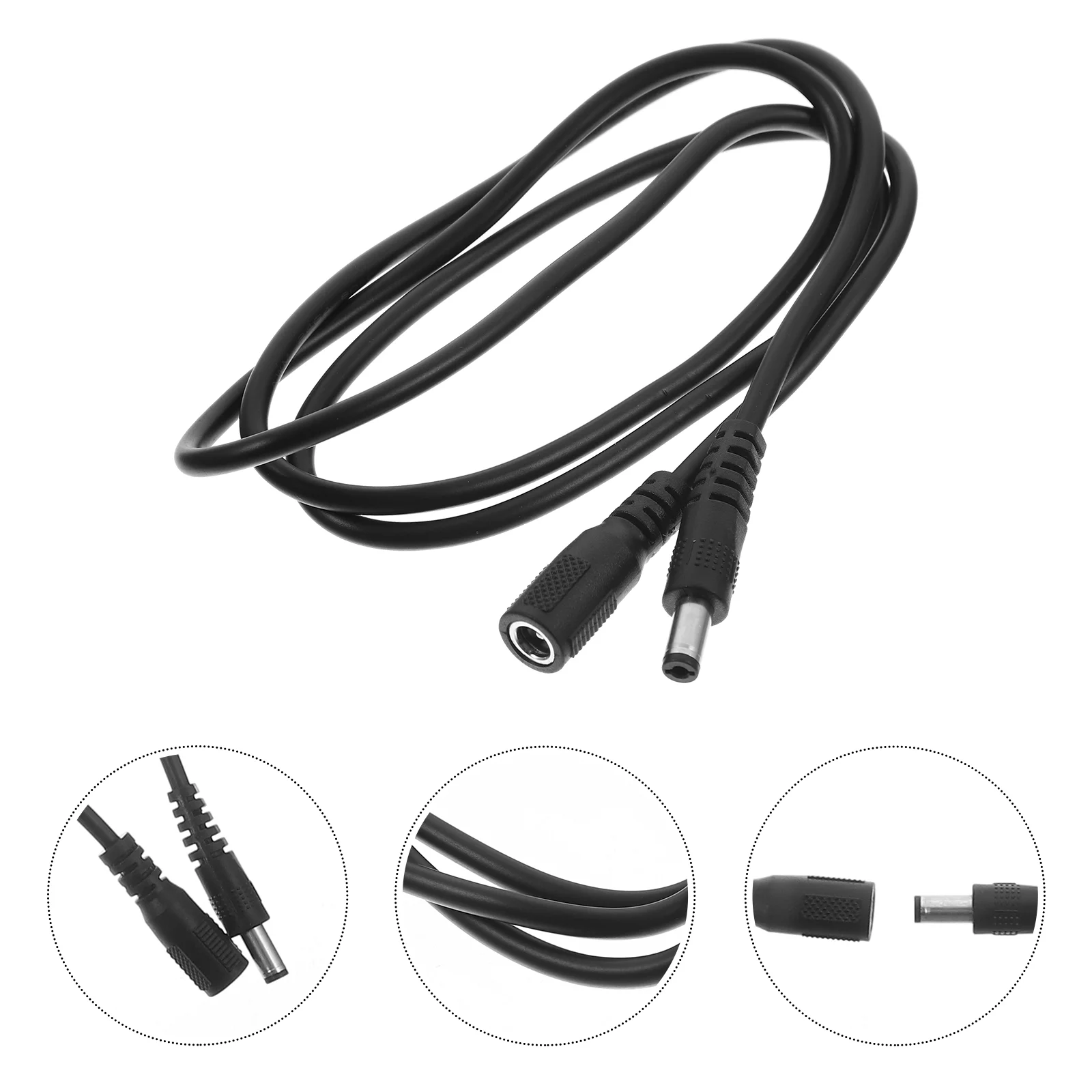 

2pcs DC Cable Extension 12V Cord Adapter Male Female Connector Cables