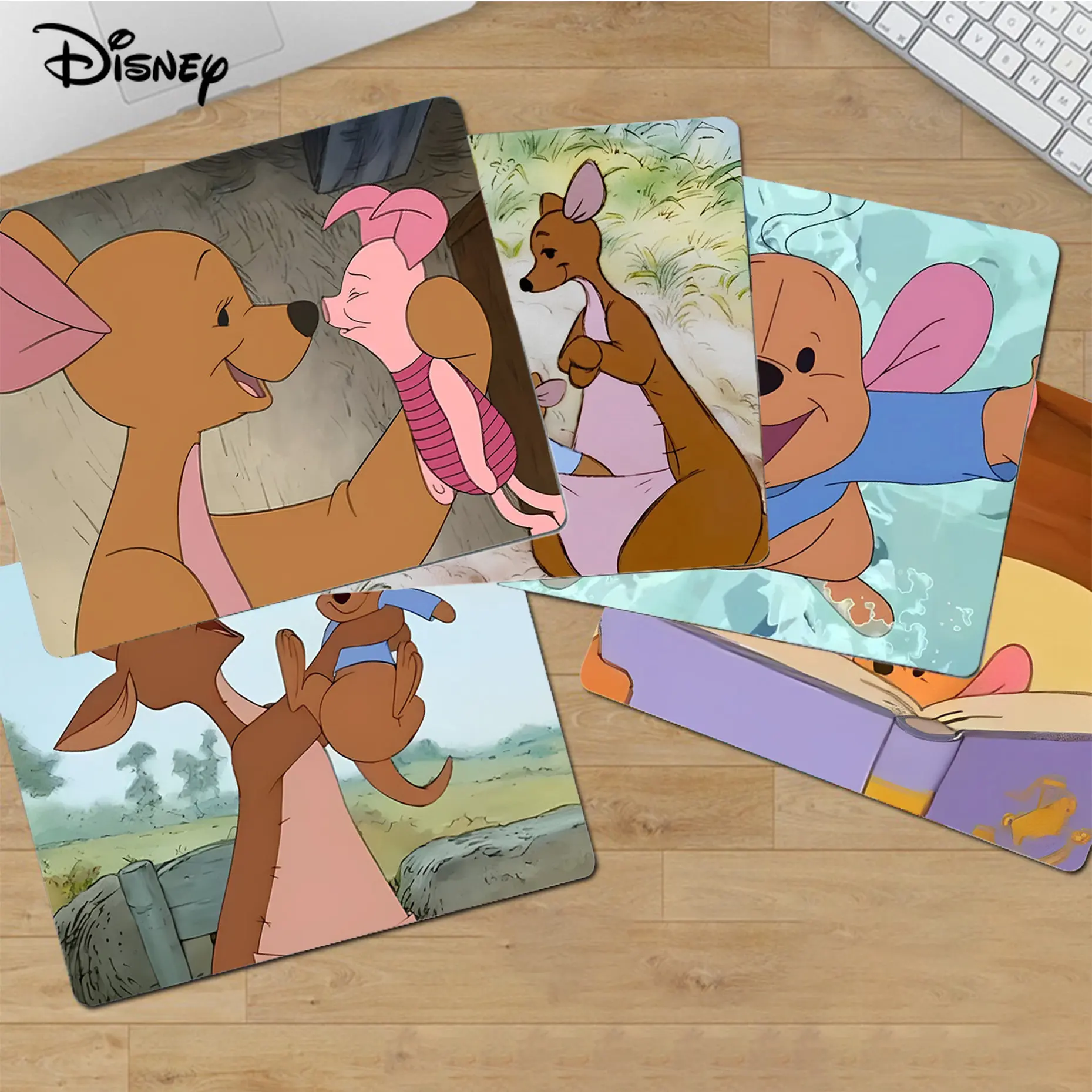 

Disney Kanga Mousepad Small Cartoon Anime Gaming Mouse Pad Keyboard Mouse Mats Smooth Company For PC Gamer Mousemat