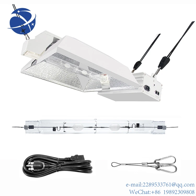 YYCH Hydroponic Double Ended CMH 630 Watt Bulb Fixture LEC 630W CMH Grow Light
