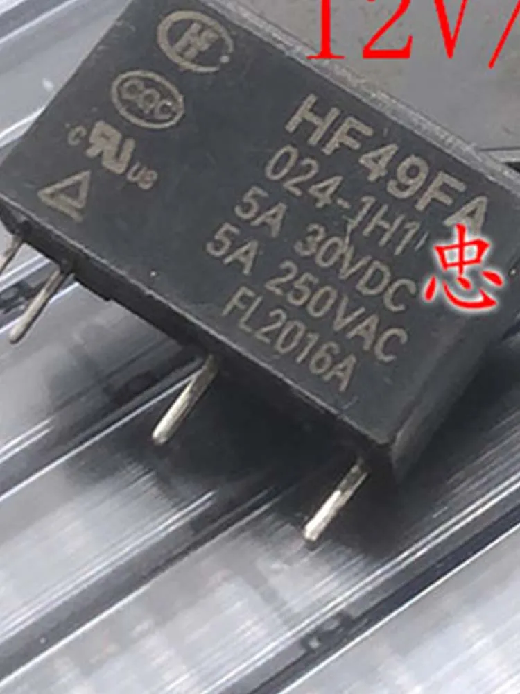 

24V Relay HF49FA 024-1H1 24VDC 4Pins
