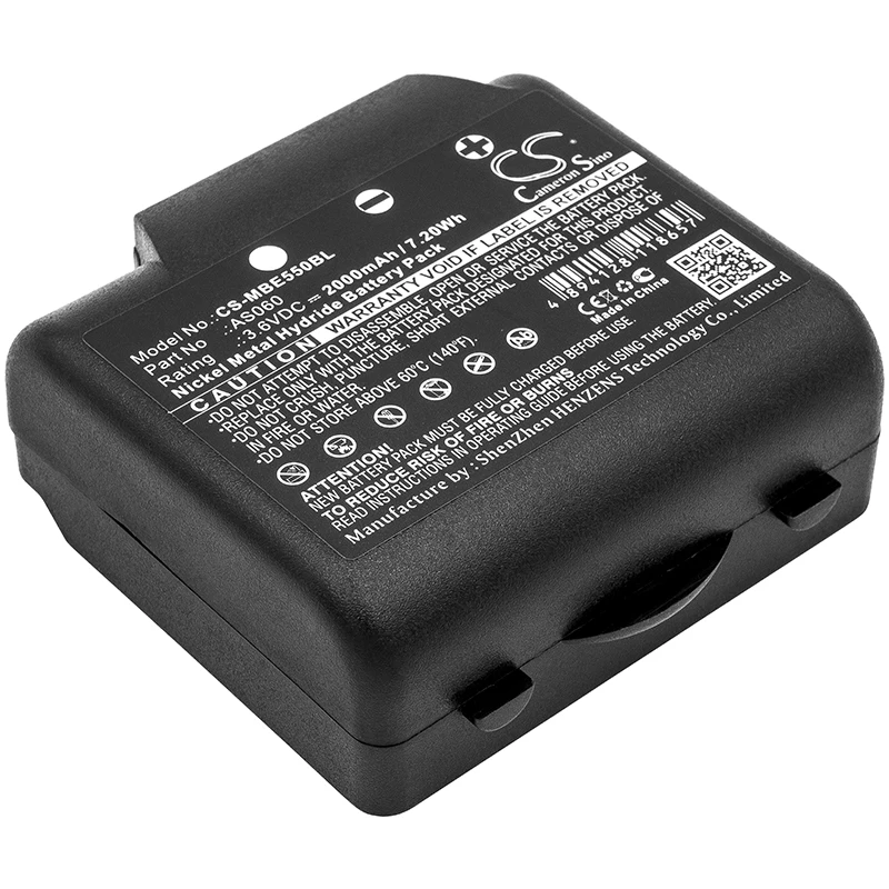 Сменный аккумулятор CS для IMET BE3600 BE5500 M550 Ares Thor Zeus M550S THOR ZEUS AS060 AS083 2