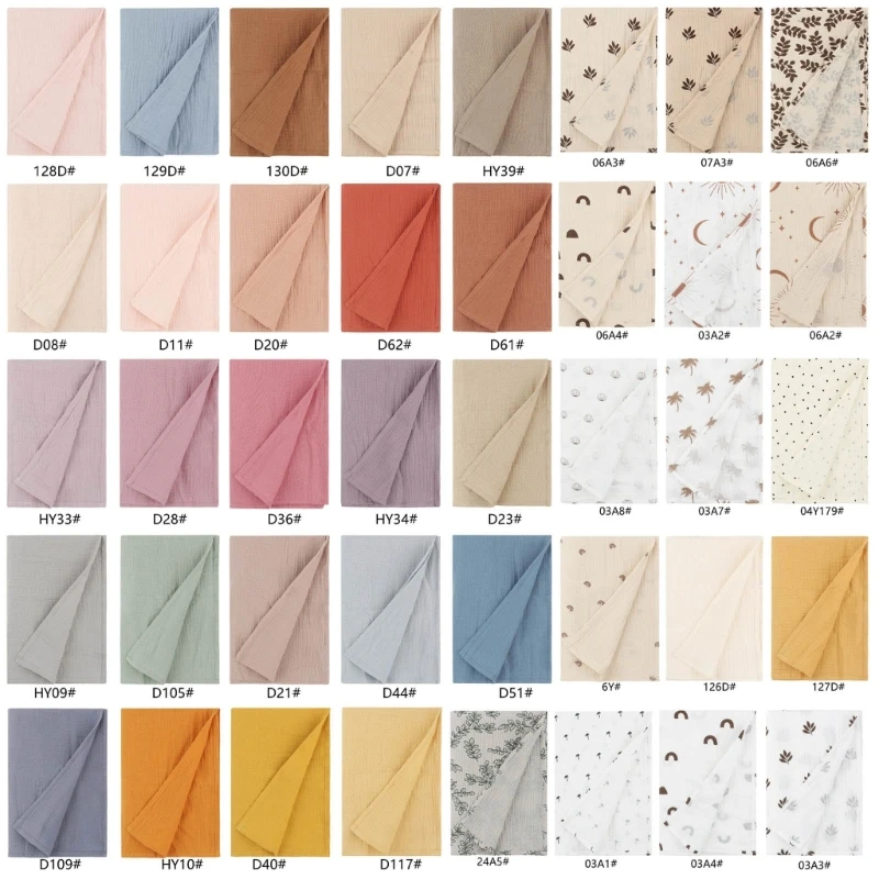 

Baby Bath Towel Infant Crepe Blanket Stroller Cover Photo Blanket
