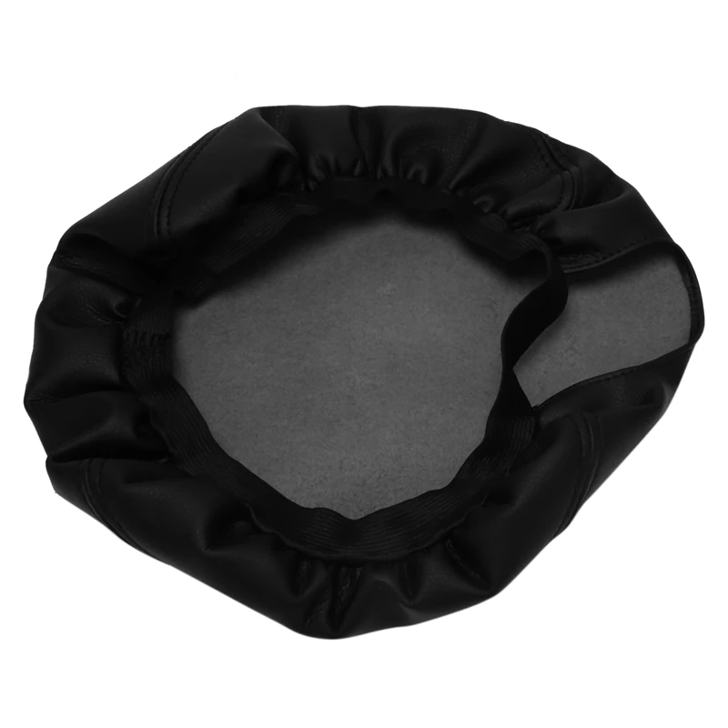 Black Leather Center Console Lid Armrest Box Cover Trim For Toyota Land Cruiser Prado 150 2010-2018 Accessories