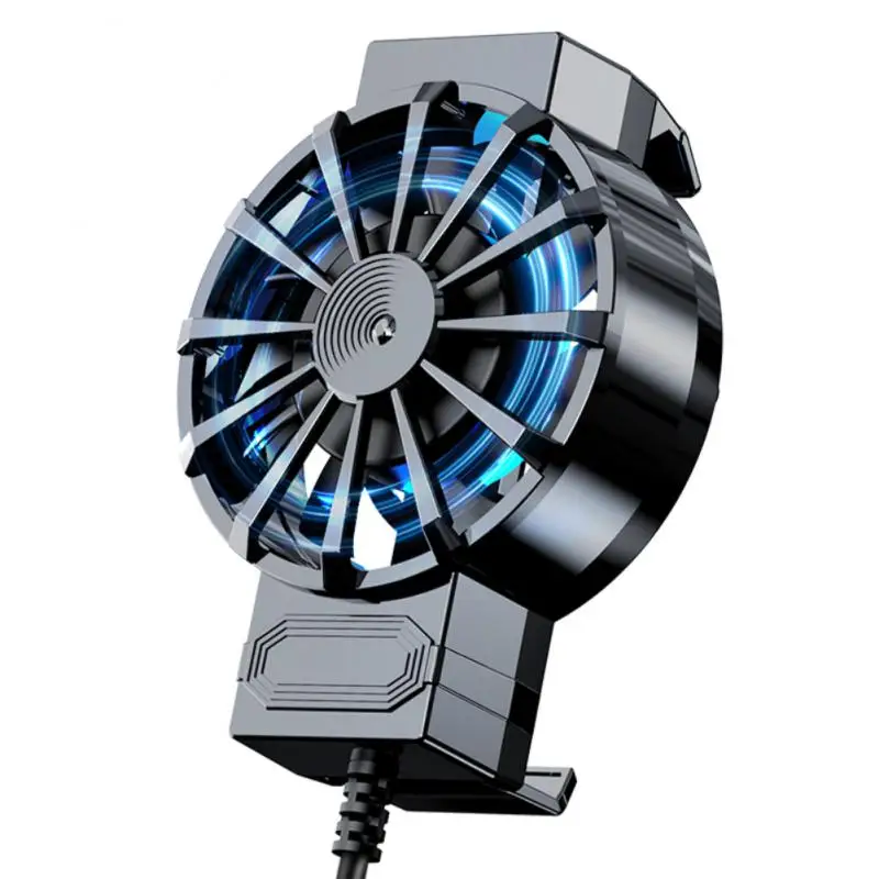 

Cell Phone Cool Heat Sink Cooling Artifact Game Cooler For Pubg Gaming Rechargeable Battery Mobile Phone Accessories