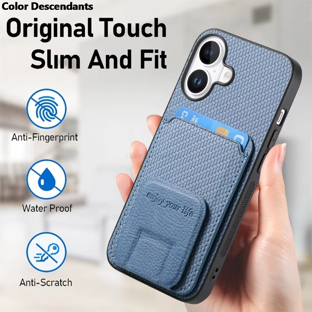 Чехол-браслет из углеродного волокна для Xiaomi 13 Pro Redmi K50 Ultra POCO F5 Note 5G складной