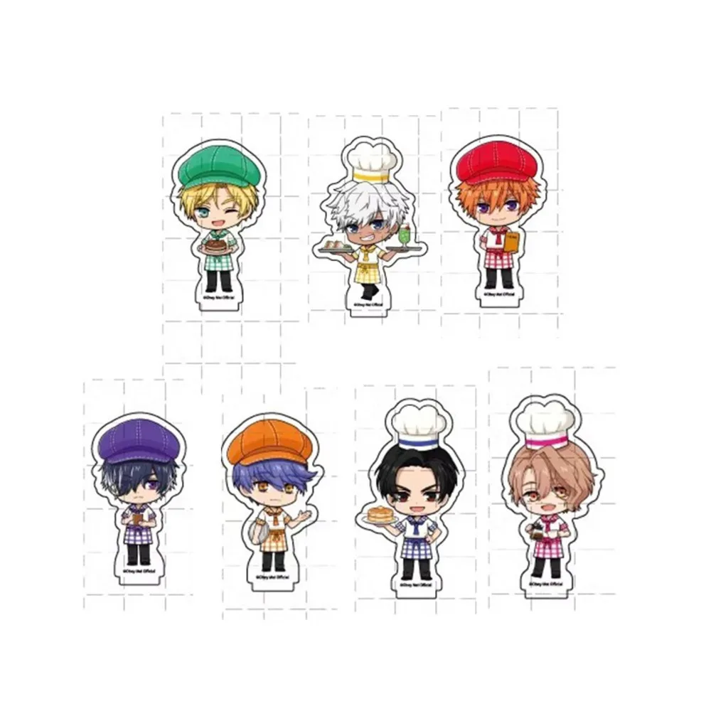 Аниме Левиафан Бельфорг Люцифер Мамон Асмодз Вельзеуб игра 2-Obey Me акриловая