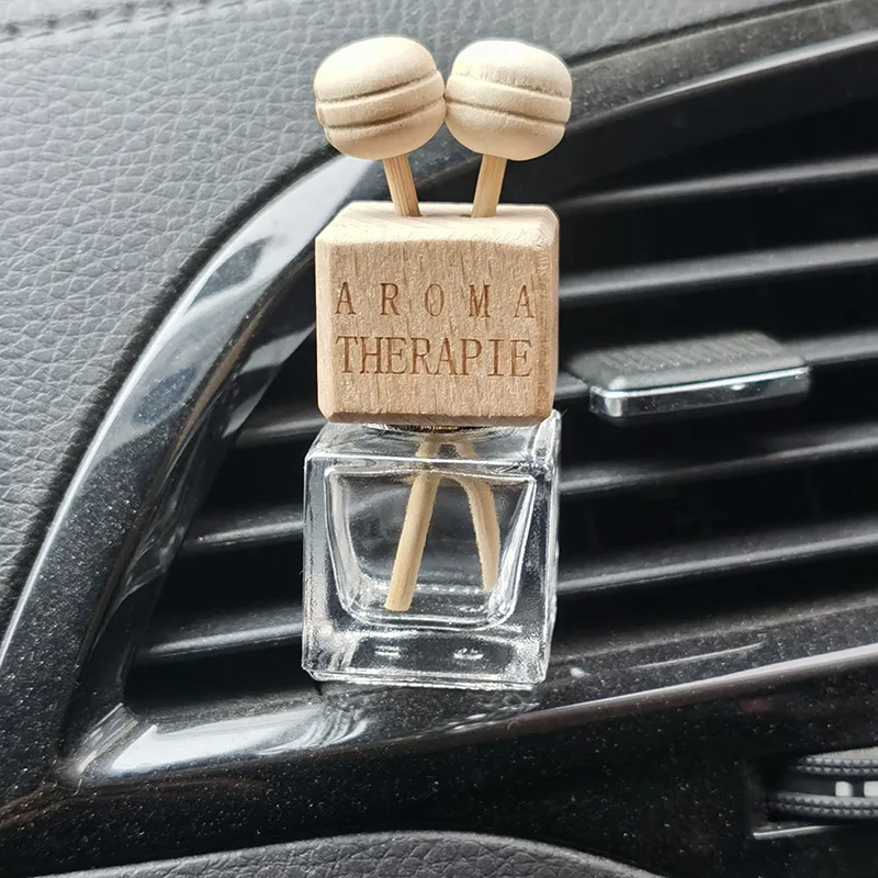 

1 PC Car Perfume Bottle Perfume Pendant Car-styling Air Freshener Hanging Glass Bottle Auto Ornament Diffuser For Essential Oils