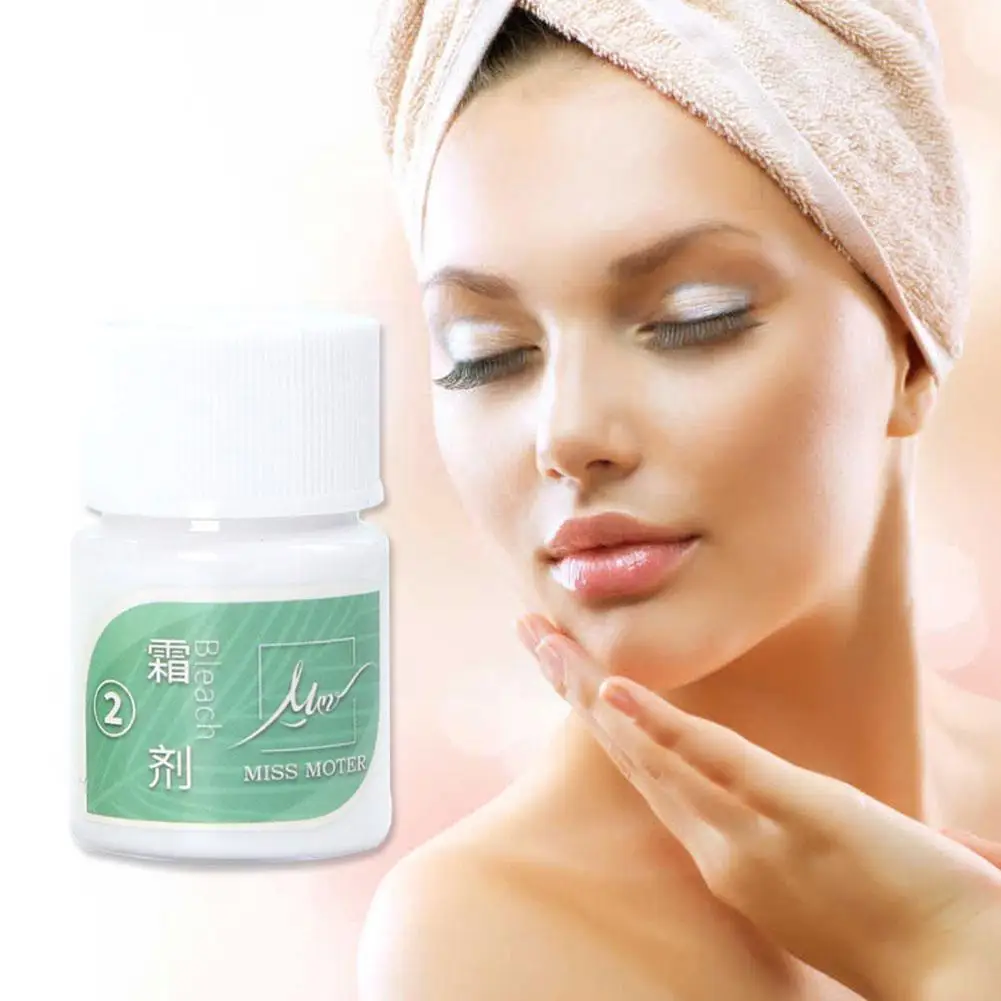 

Hair Bleaching Cream Mustach Removal Dark Hair Whitening Eye Brow Mustache Bleach Fast Permanent Women Remove J2r0