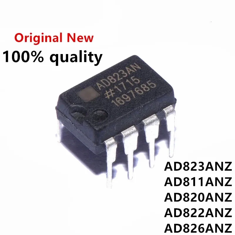 

5 шт. AD823ANZ AD823 AD823AN DIP-8 DIP AD811ANZ AD811AN AD820ANZ AD820AN AD822ANZ AD822AN AD826ANZ AD826AN AD845KN AD845JN