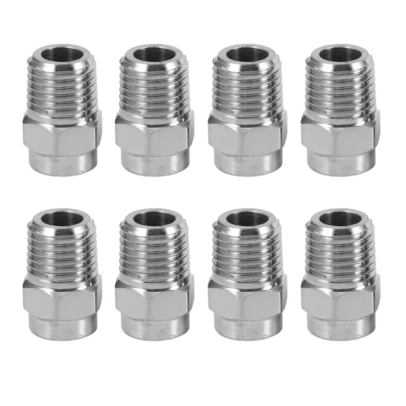 

8 Pcs Pressure Washer Surface Cleaner Nozzle Replacement Thread Type Spray Nozzle To Water Broom