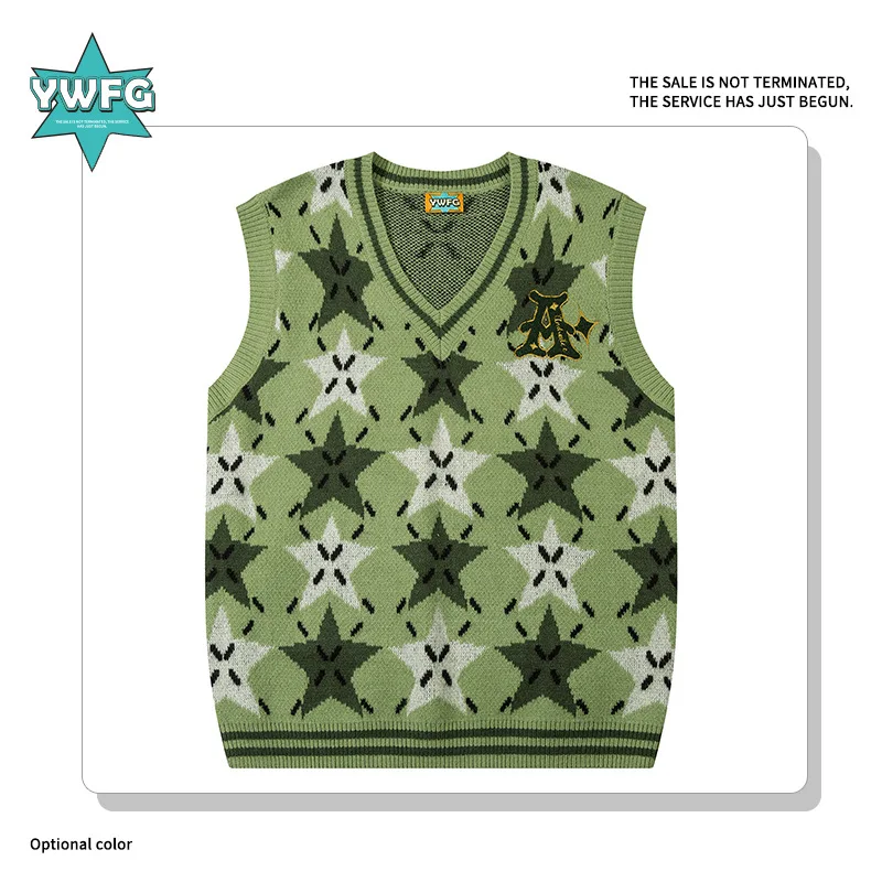 Жилет без рукавов с V-образным вырезом Осень-зима