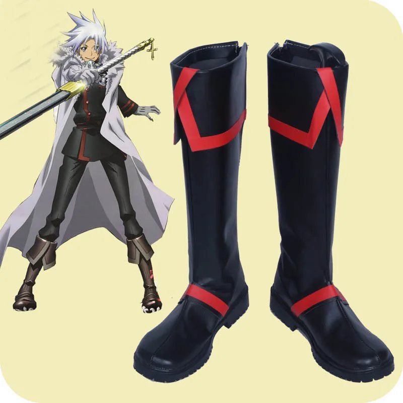 

Обувь для косплея JP Anime D Gray-man Allen Walker Yu Kanda