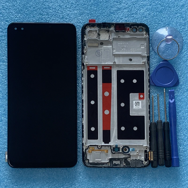 Оригинальный 6 43 Amoled для Oppo Reno4 4G A93 ЖК-экран + дигитайзер сенсорной панели Reno 4 lite
