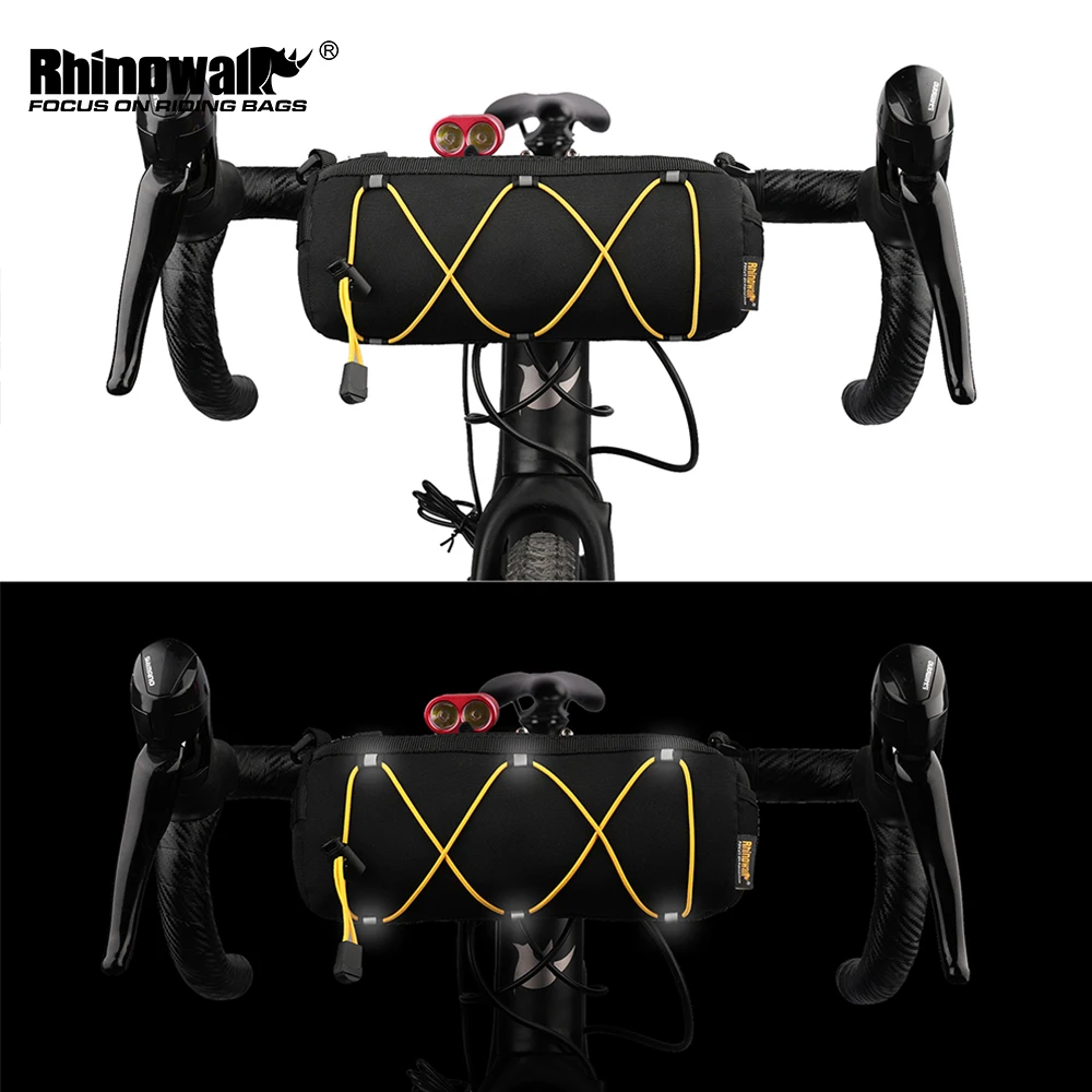 Велосипедная сумка Rhinowalk л яркая светоотражающая 12 цветов