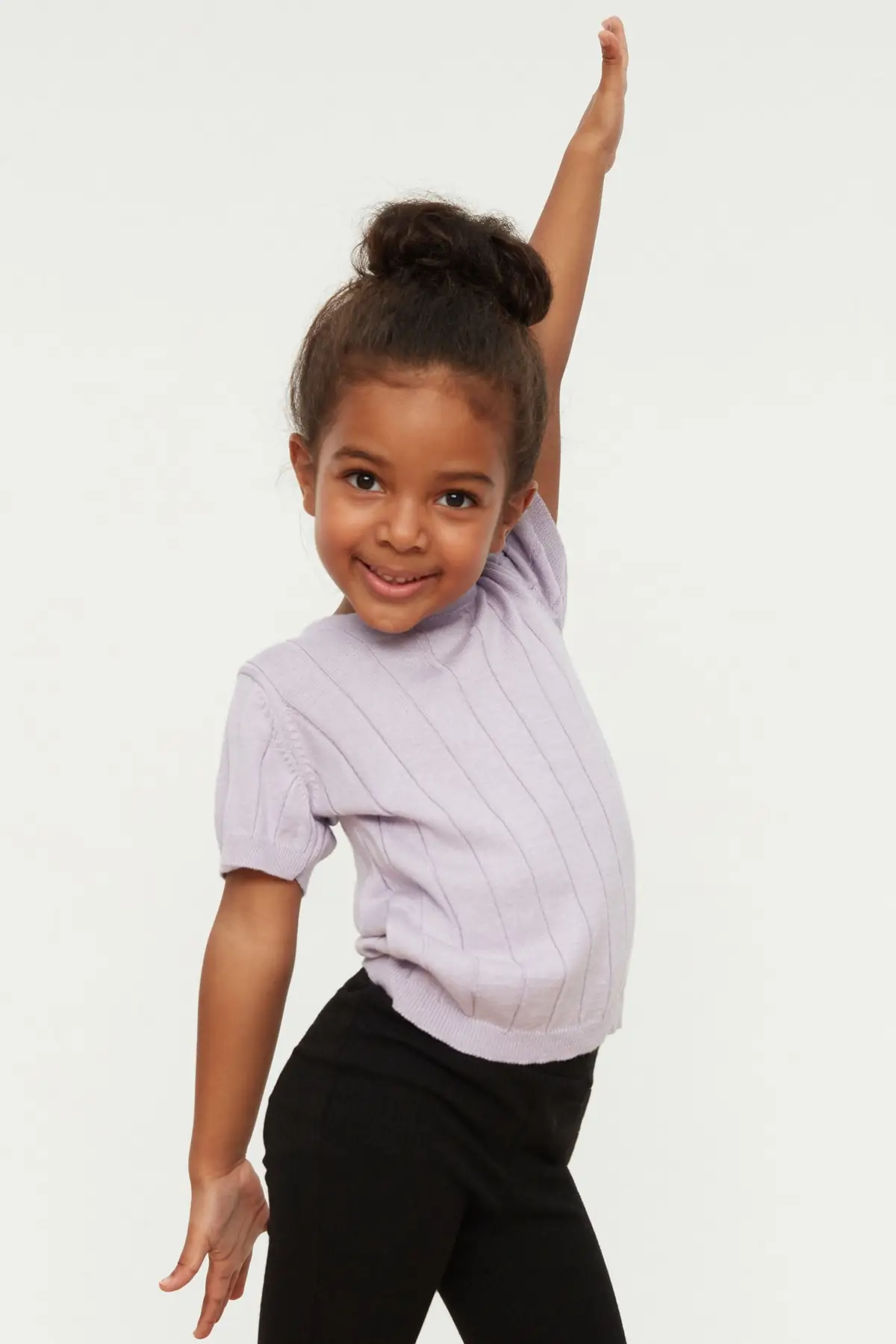 

Basic Bike Collar Female Child Knitwear Bluz TKDSS22BZ0397