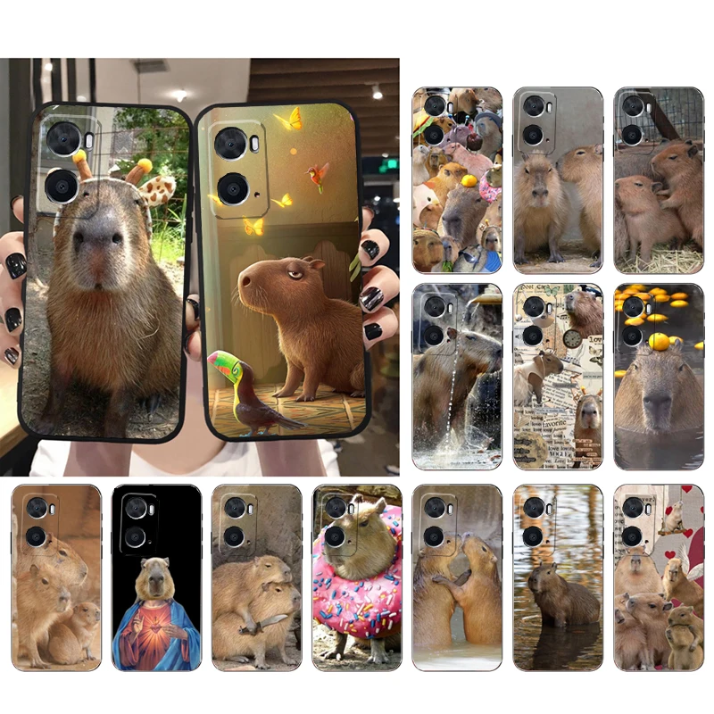 

Capybara Phone Case for OPPO A96 A91 A54 A74 A94 A53S A15 A16 A17 Reno 2 2Z Reno 6 7 8 Case