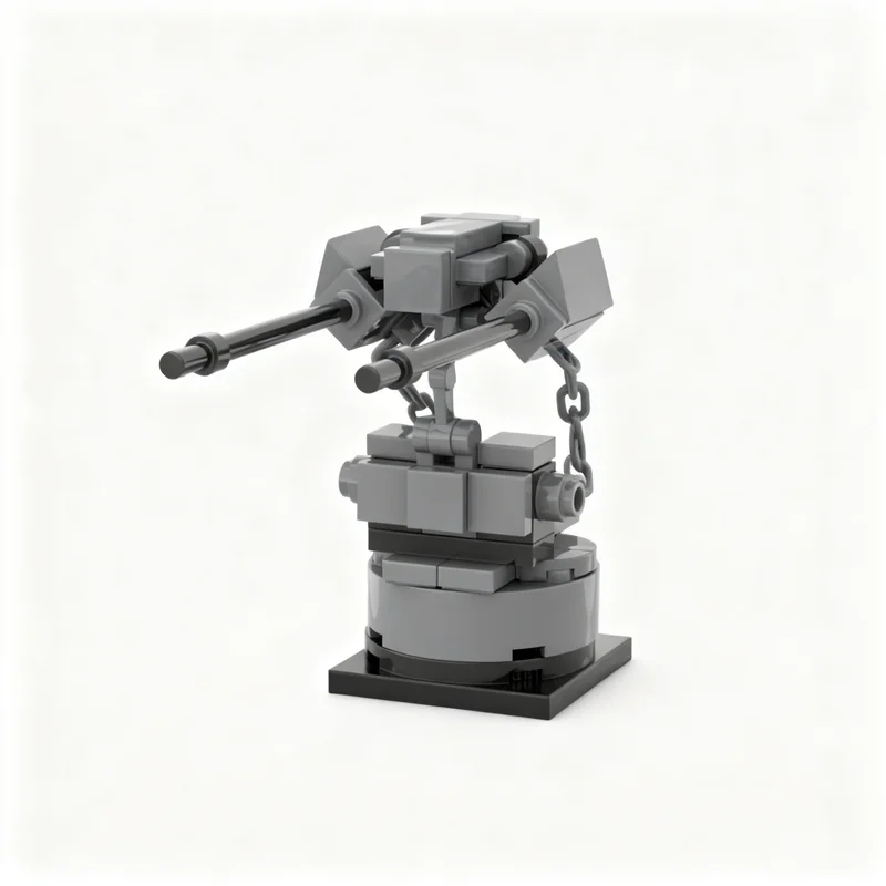 Фото Набор строительных блоков MOC Space Defender 2 Sentry Stratagems, 140 деталей, коллекционный конструктор, подарок для взрослых №4