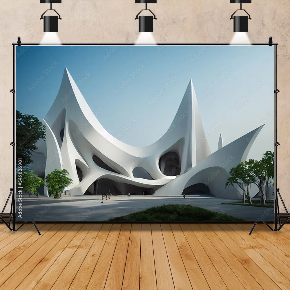 

Vinyl Custom Background European Landscape Famous Scenic Spots Street Night Scene Photography Background Props OZ-15
