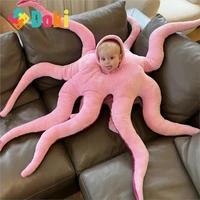 dokitoy explosion model creative toy cute octopus baby new years greetings funny dress up net red plush doll animal pillow 2022