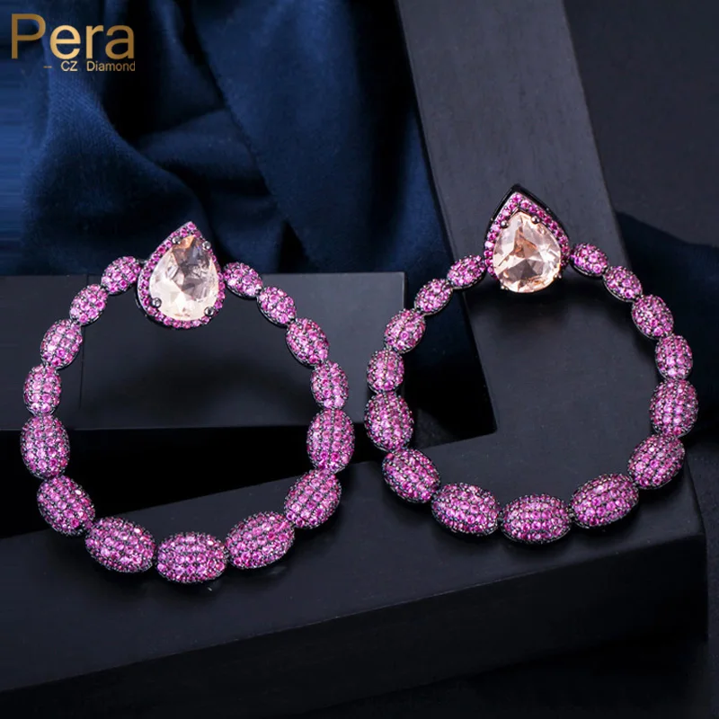 

Серьги-подвески женские в этническом стиле, с фианитом