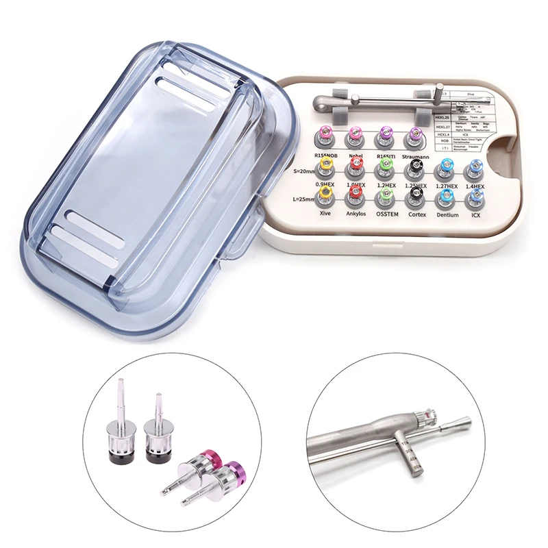 Стоматологический универсальный динамометрический ключ для имплантатов