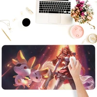 computer office keyboards accessories mouse pads square anti slip desk pad games supplies lol miss fortune large coaster mats