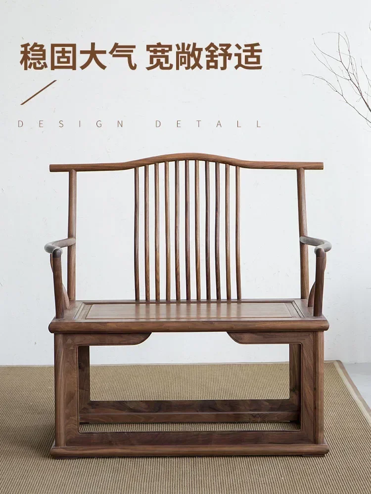 Фото Кресло Mingde Master: Новая мебель для китайской чайной комнаты из черного ореха №4