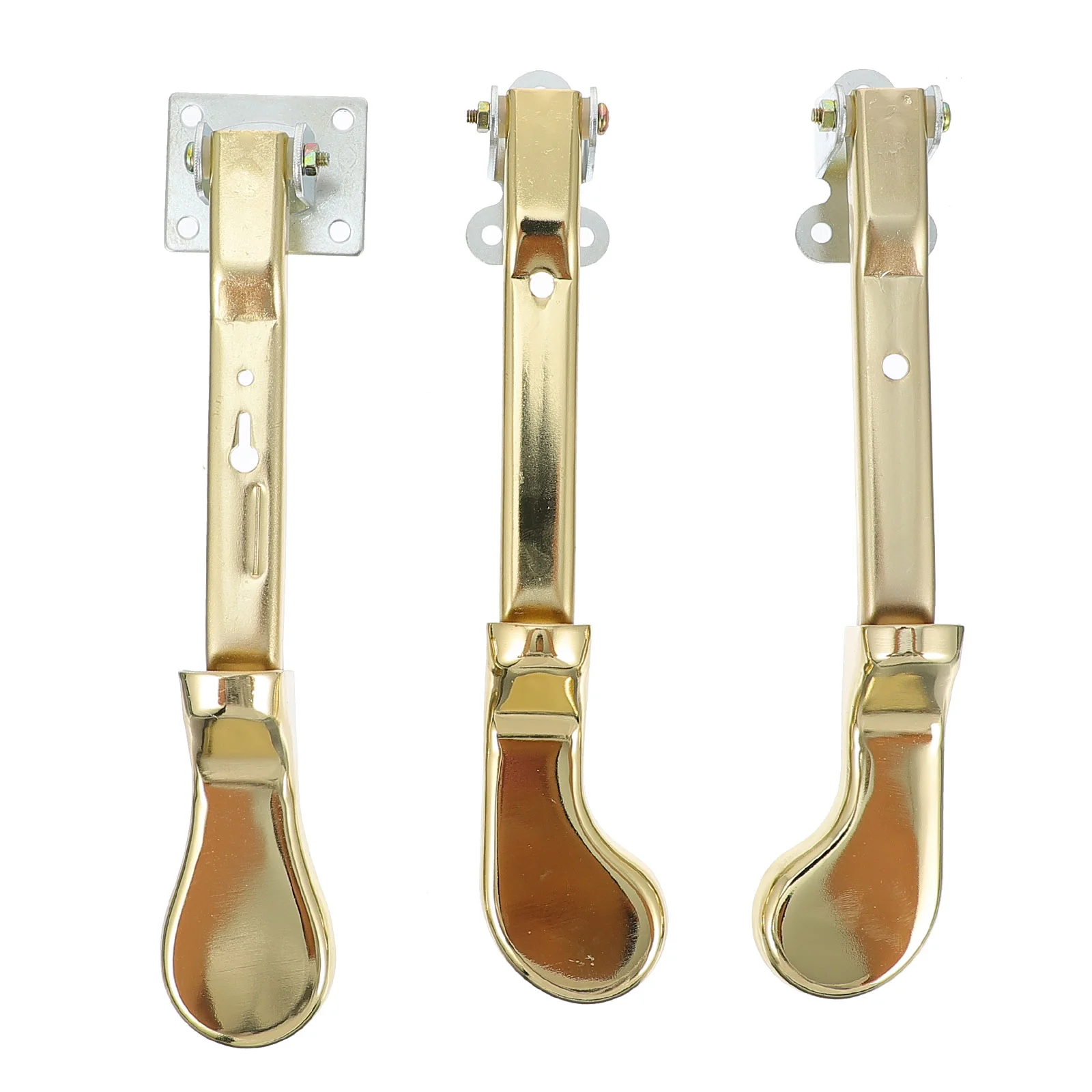 

3pcs Imitation Gold Pedals for Piano Upright Piano Accessories (Golden)