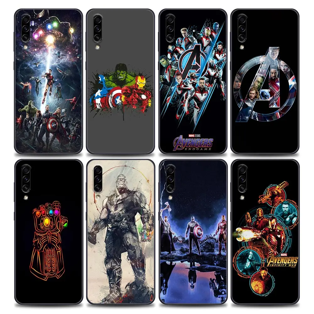

Marvel Avengers Anime Phone Case for SamsungA10 e S A20 A30 A30s A40 A50 A60 A70 A80 A90 5G A7 A8 2018 Soft Silicone